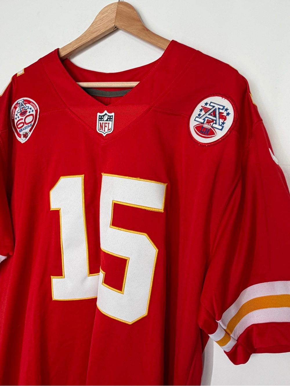 Patrick Mahomes Kansas City Chiefs Nike Football Jersey Red Size Large - Picture 4 of 15